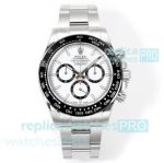 ARF Super Clone Rolex Daytona Swiss 4131 White Dial 904L Oyster Watch 40mm 